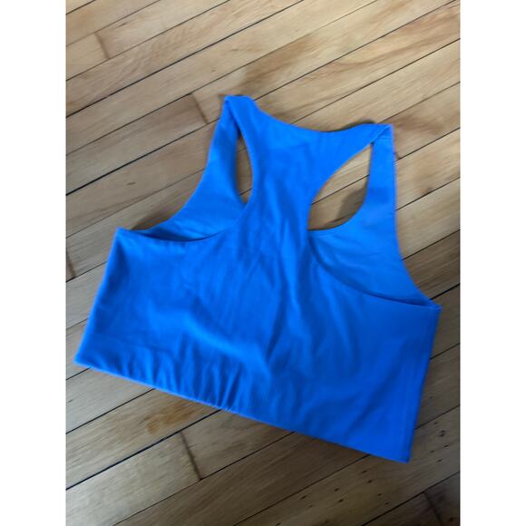 Girlfriend Collective Paloma baby blue ribbed bra - Picture 4 of 4